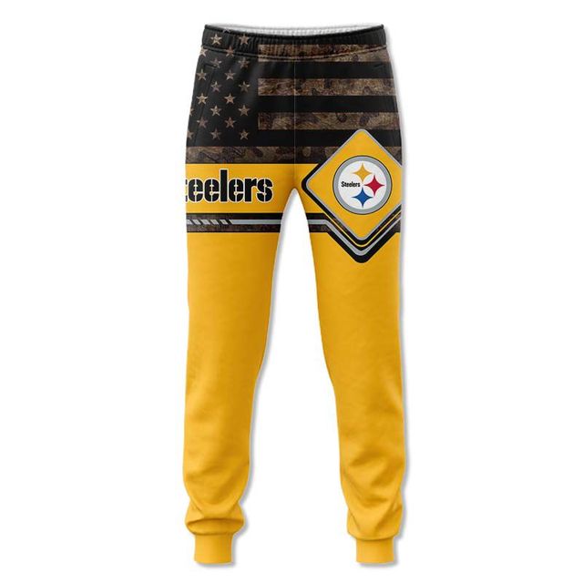 Pittsburgh Steelers American Flag Sweatpants