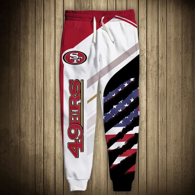 San Francisco 49ers American Flag Sweatpants