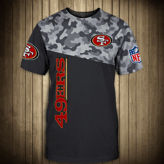 San Francisco 49ers Camouflage T-Shirt