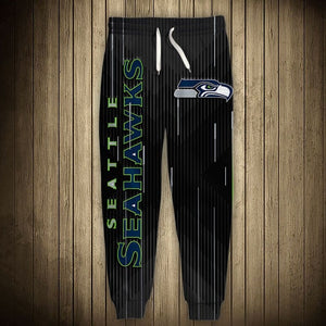Seattle Seahawks Stripe Sweatpants