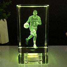 Load image into Gallery viewer, NBA Stars K9 Crystal 3D Ornaments