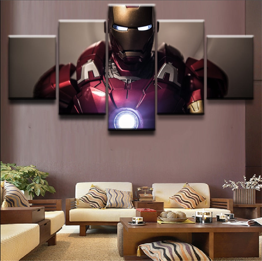 Iron Man Modular Picture Wall Canvas