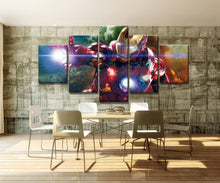 Load image into Gallery viewer, Iron Man In Action Wall Art Canvas