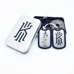Basketball Star Stainless Steel Necklace And Key Chain
