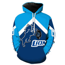 Load image into Gallery viewer, Detroit Lions 3D Hoodie