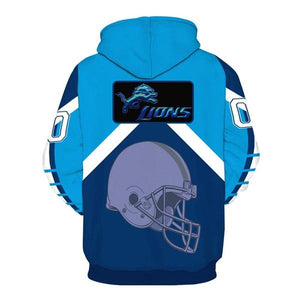 Detroit Lions 3D Hoodie