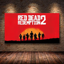 Load image into Gallery viewer, Red Dead Redemption 2 Wall Canvas