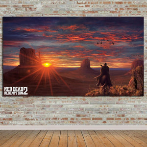 Red Dead Redemption 2 Wall Painting