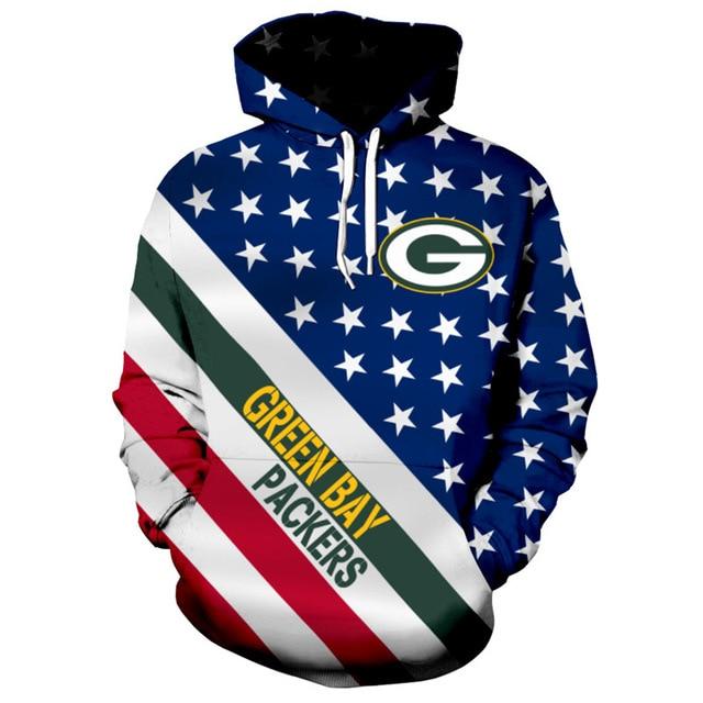 Green Bay Packers 3D Hoodie