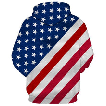 Load image into Gallery viewer, American Flag San Francisco 49ers 3D Hoodie