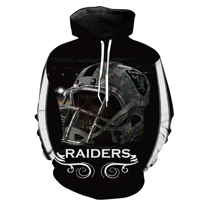 Las Vegas Raiders Skull Hoodie