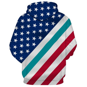 American Flag Miami Dolphins 3D Hoodie