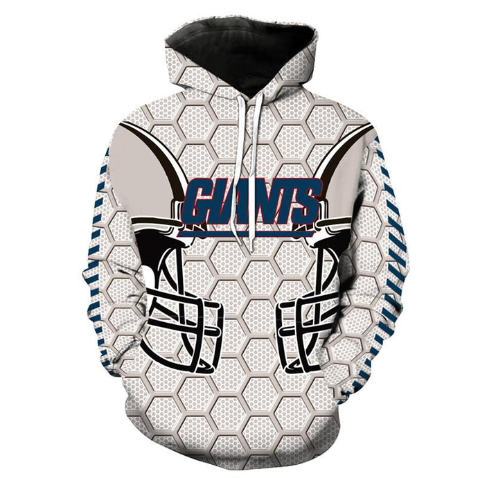 New York Giants 3D Hoodie