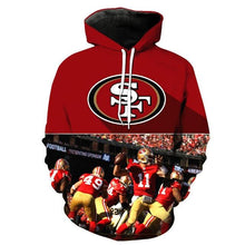 Load image into Gallery viewer, San Francisco 49ers 3D Hoodies