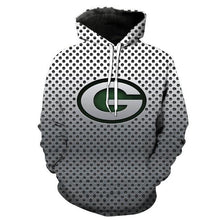 Load image into Gallery viewer, Green Bay Packers 3d Steal Look Hoodies