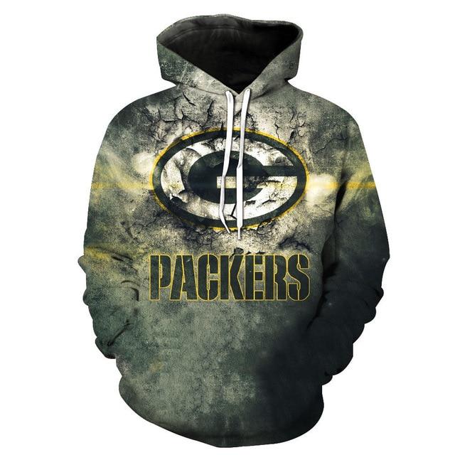 Green Bay Packers 3d Hoodie