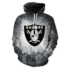 Load image into Gallery viewer, Las Vegas Raiders 3d Hoodie