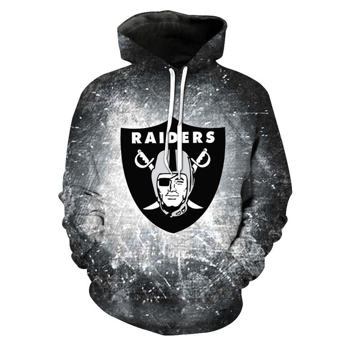 Las Vegas Raiders 3d Hoodie