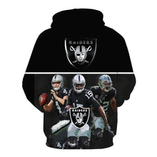 Load image into Gallery viewer, Las Vegas Raiders 3D Hoodies