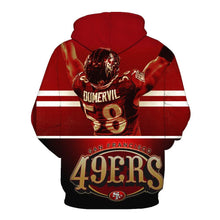 Load image into Gallery viewer, San Francisco 49ers 3d Hoodies