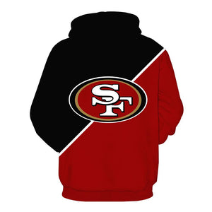 San Francisco 49ers  3d Hoodie