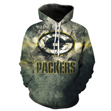 Load image into Gallery viewer, Green Bay Packers 3d Hoodie