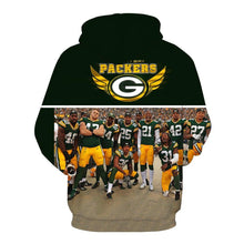 Load image into Gallery viewer, Green Bay Packers Team 3d Hoodies