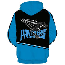 Load image into Gallery viewer, Carolina Panthers 3D Hoodie