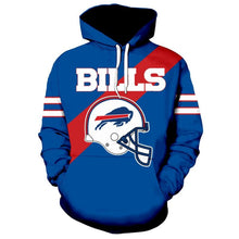 Load image into Gallery viewer, Buffalo Bills 3D Hoodie