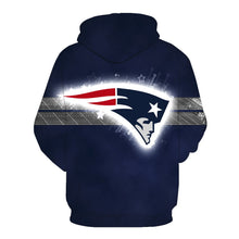 Load image into Gallery viewer, New England Patriots 3D Hoodie