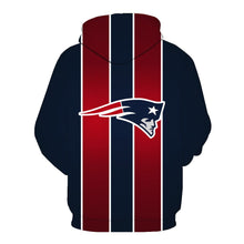 Load image into Gallery viewer, New England Patriots 3D Hoodie