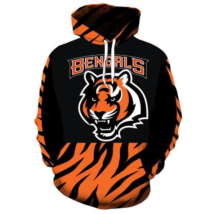 Cincinnati Bengals 3D Hoodie