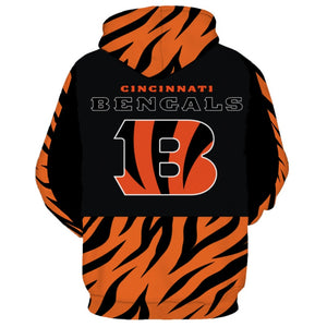Cincinnati Bengals 3D Hoodie