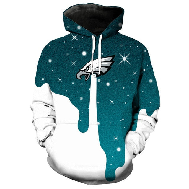 Philadelphia Eagles 3D Hoodie