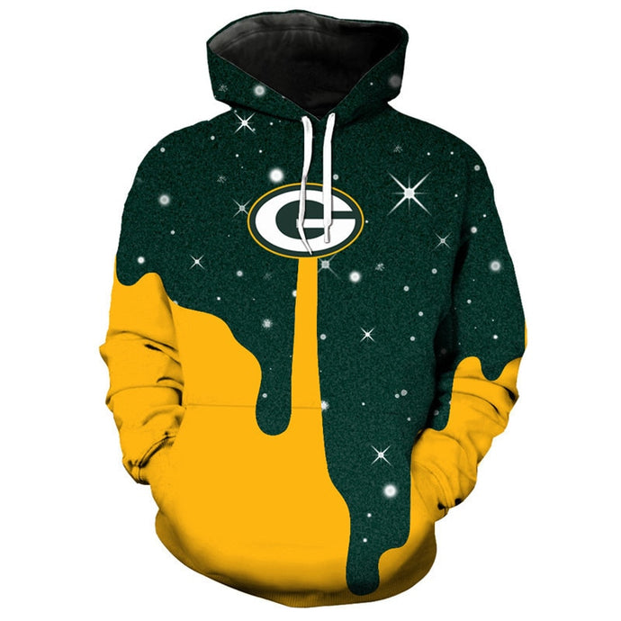 Green Bay Packers 3D Hoodie