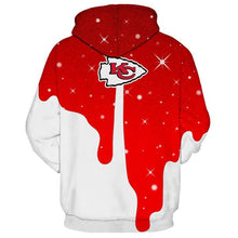 Load image into Gallery viewer, Kansas City Chiefs 3D Hoodie