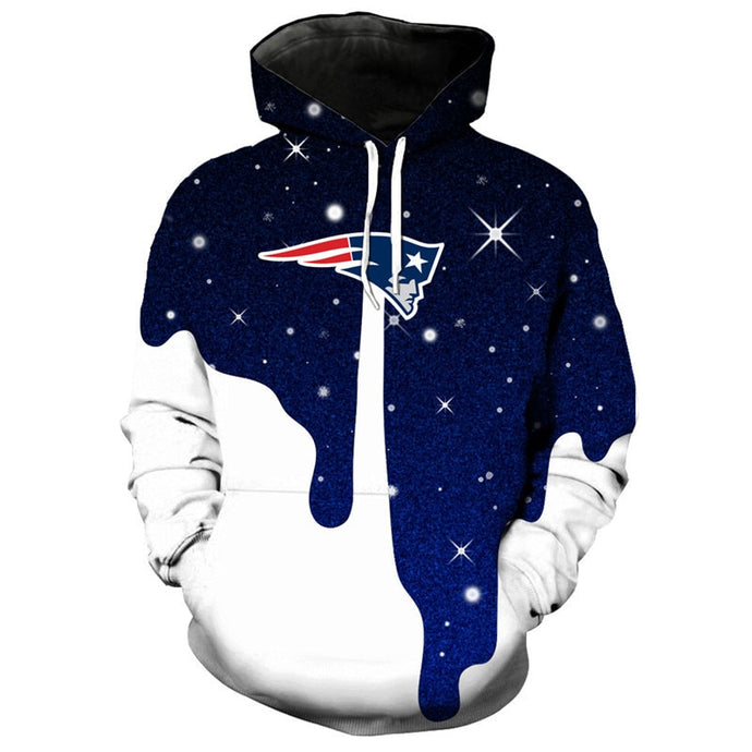 New England Patriots 3D Hoodie