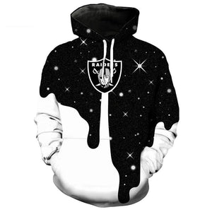 Las Vegas Raiders 3D Milky Hoodie