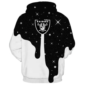 Las Vegas Raiders 3D Milky Hoodie