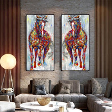 Load image into Gallery viewer, Running Horse Wall Art Canvas