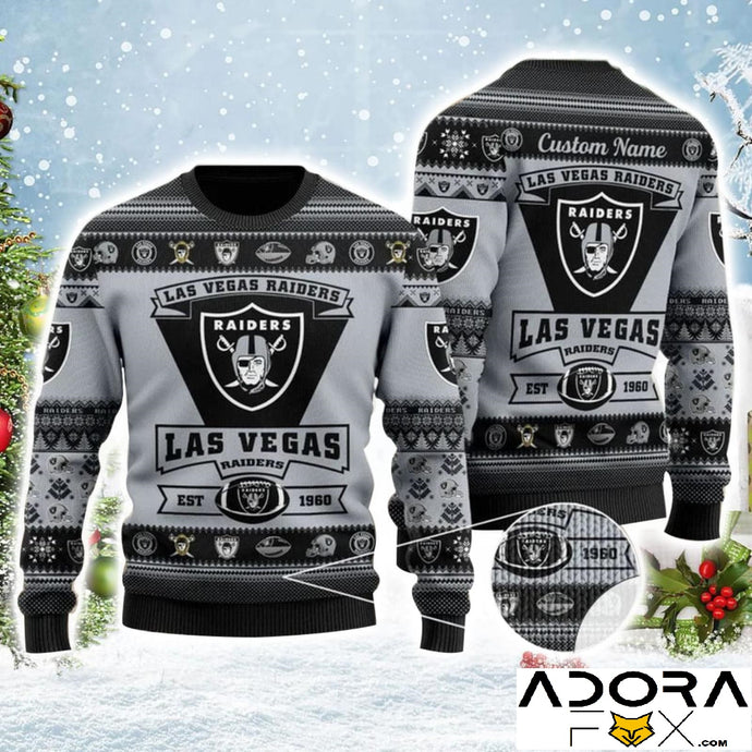 Las Vegas Raiders Christmas Sweatshirt