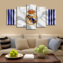 Load image into Gallery viewer, Real Madrid Fabric Flag Canvas