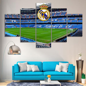 Real Madrid Stadium Wall Art Canvas 2