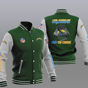 Los Angeles Chargers Casual 3D Letterman Jacket