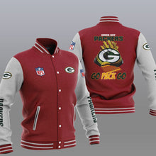 Load image into Gallery viewer, Green Bay Packers Casual 3D Letterman Jacket