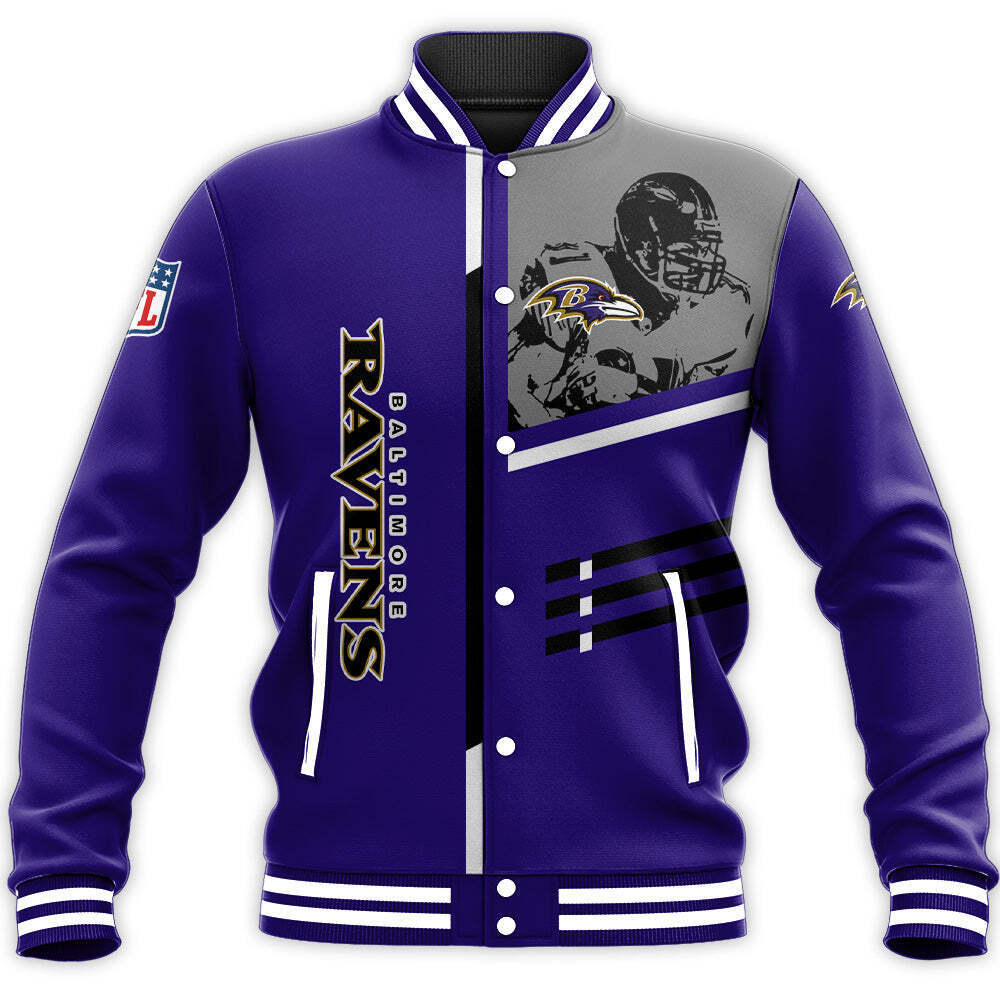 Baltimore Ravens Casual Letterman Jacket