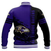 Load image into Gallery viewer, Baltimore Ravens Ultra Cool Letterman Jacket