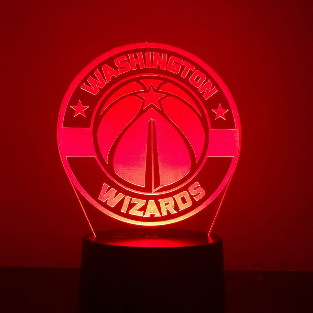 Washington Wizards 3D LED Lamp 1