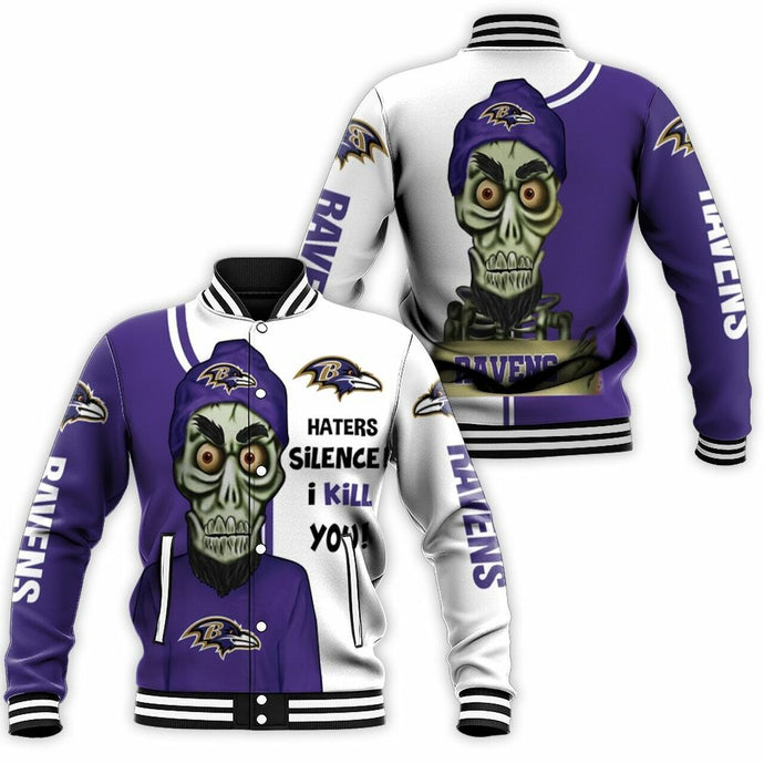 Baltimore Ravens Casual 3D Letterman Jacket