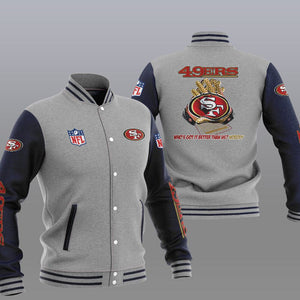 San Francisco 49ers Casual 3D Letterman Jacket